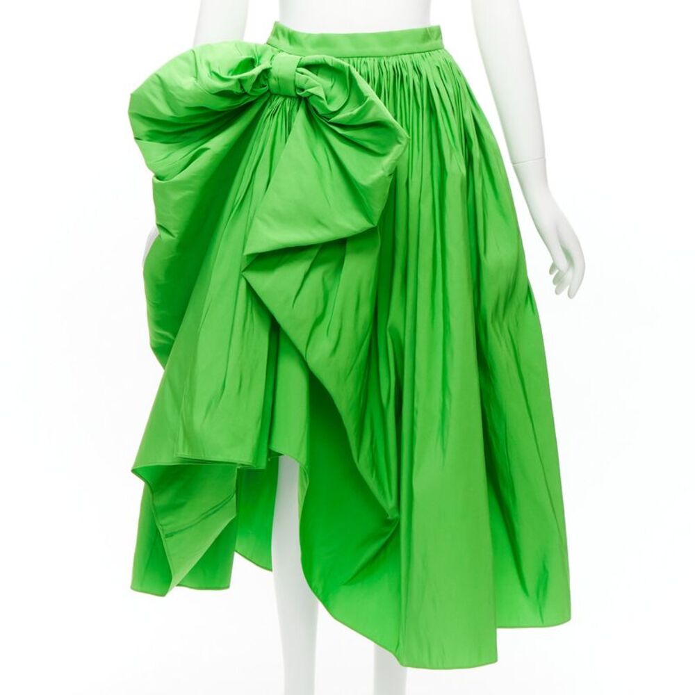 Alexander Mcqueen 2022 Taffeta Cocktail Skirt